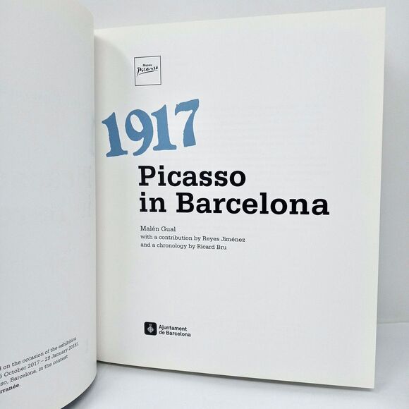 1917: Picasso in Barcelona Hardcover Art History Museum Exhibit - Picture 4 of 8